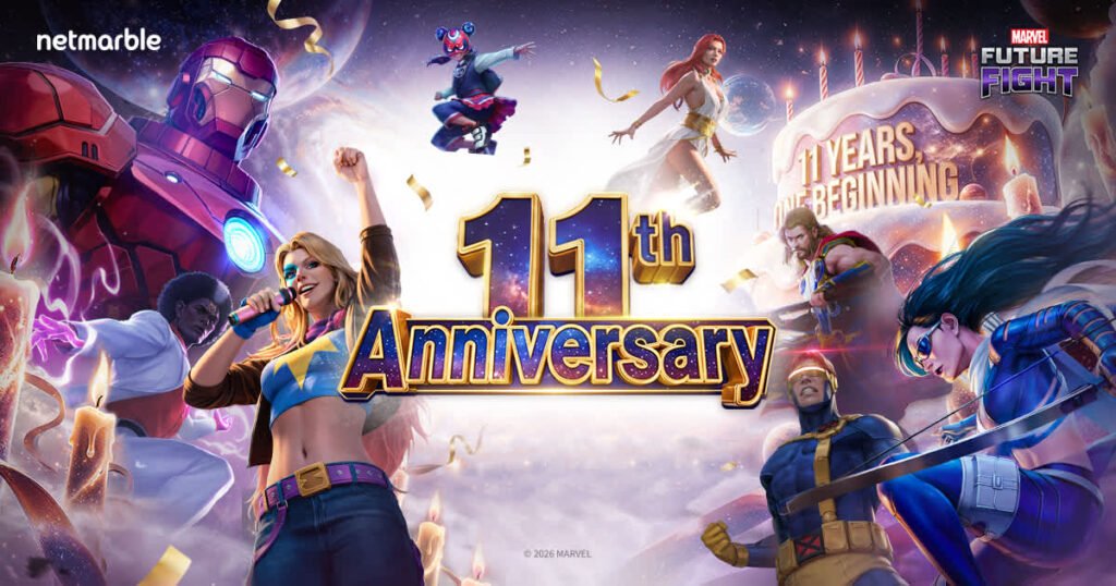 Atualização 11 anos de MFF – Marvel Rivals